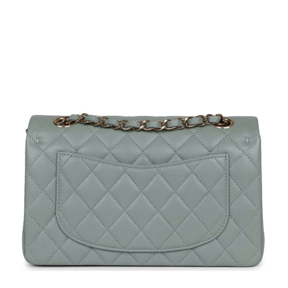 Chanel 23C Small Classic Flap “Grey” | NWT - Picture 6 of 10
